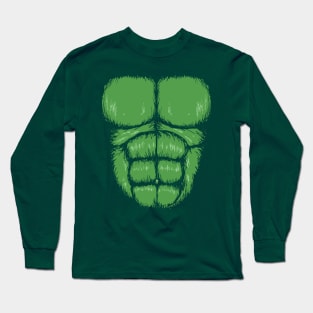 Green Beast Chest Long Sleeve T-Shirt